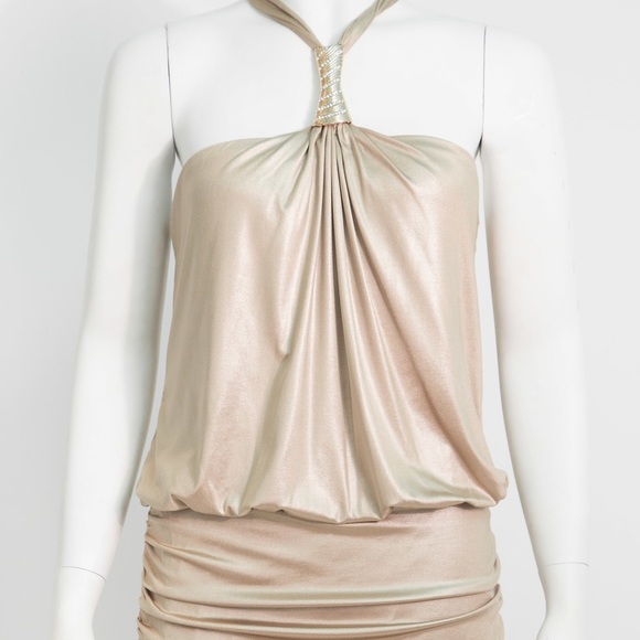 🚨sold🚨LM Collection Two way Halter Mini Dress - Picture 3 of 5